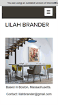 Mobile Screenshot of lilahbrander.com